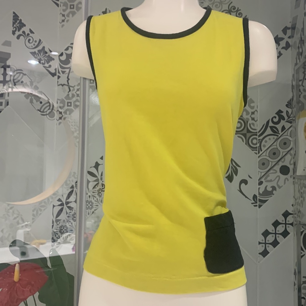 Made in🇨🇦VTG 90’ Two Pieces Cotton Bantry Bay by Leboff Blazer+Tank - Picture 10 of 15